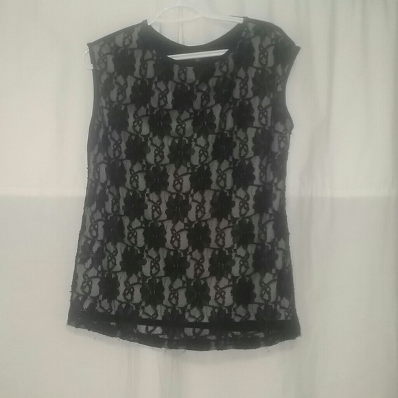 Lacy Sleeveless Top