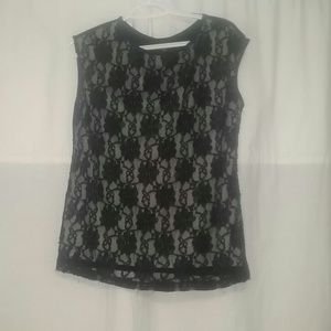 Lacy Sleeveless Top
