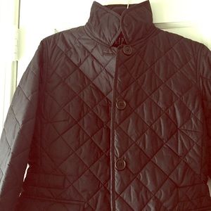 Black Spring Burberry-like Gap Jacket