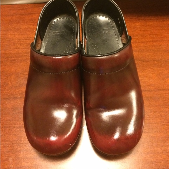 "Oxblood" Danskos- size 38