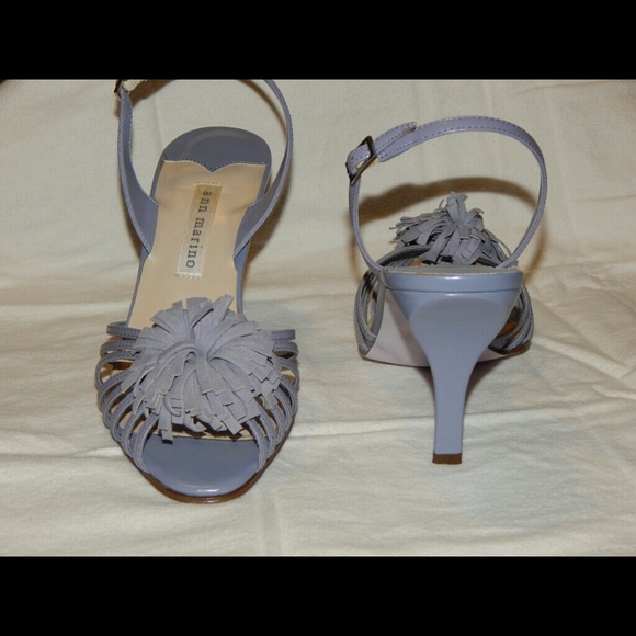 Sling back open toe shoes