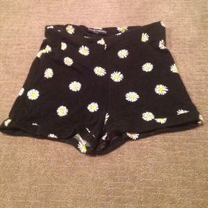 Rare Brandy Melville Floral Shorts
