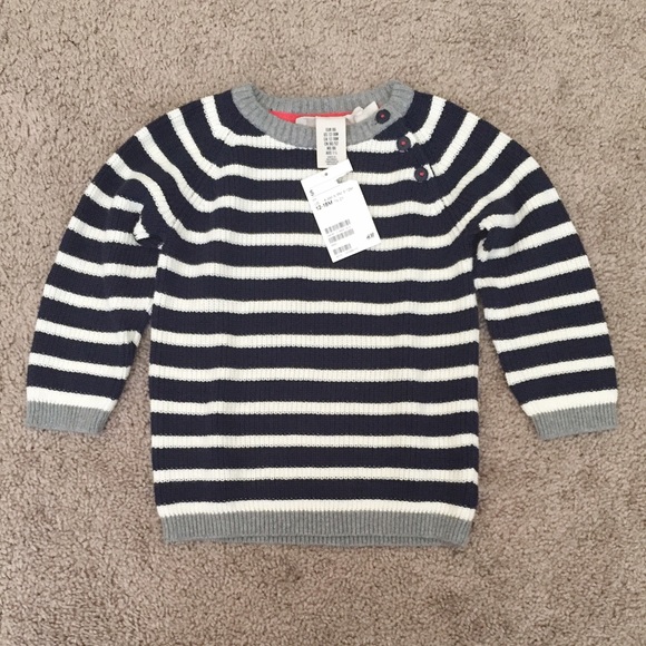 Striped Knitted Sweater - Picture 1 of 3