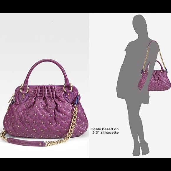 Mint condition quilted Cecilia Studded Satchel - Picture 1 of 4