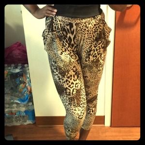 Leopard pants