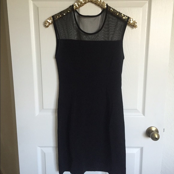 Express little black dress