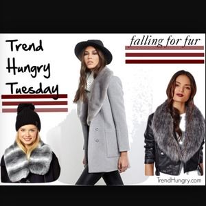 🎀Kim K Fur Collar🎀