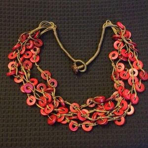 Wooden Bead Necklace