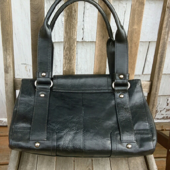 Kenneth Cole Reaction Leather Handbag - Picture 2 of 4