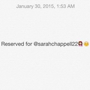 Bundle of 4 Tops -- Reserved