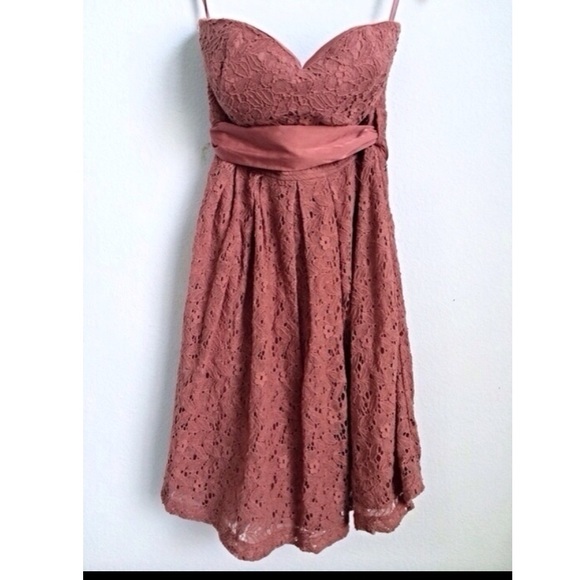 Rustic Strapless Dresses