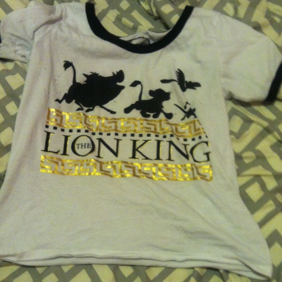 The Lion King Crop Top Tee