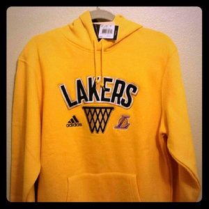 NWT adidas lakers hoodie