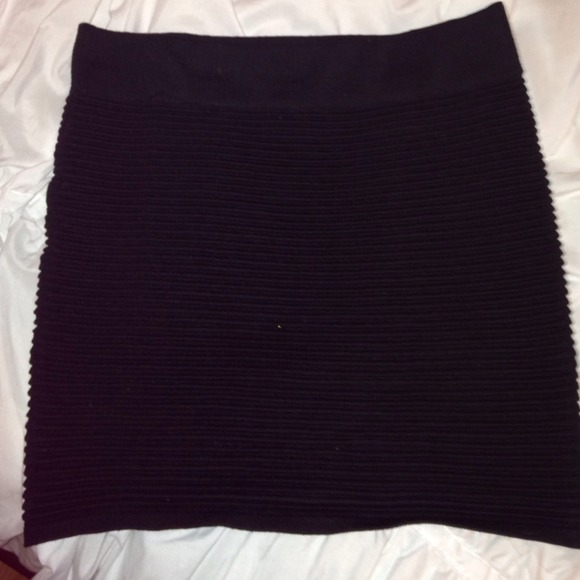 Ribbed skirt