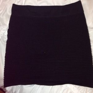 Ribbed skirt