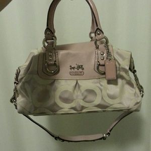 COACH Signature Light Pink Purse