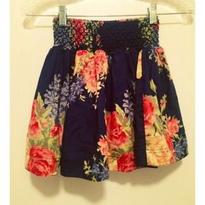 Abercrombie Floral Skirt
