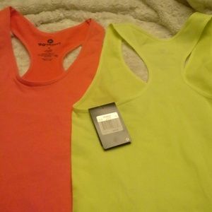 Two running tops/tank top