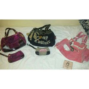 Juicy Couture Totes and Matching Wallets