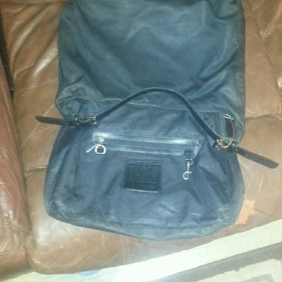 Black coach bag