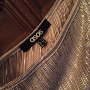ASOS Dresses - Asos gold dress ..never worn ASOS Dresses - Asos gold dress ..never worn