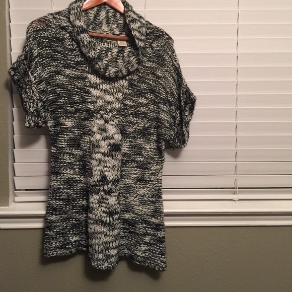 Cow neck sweater