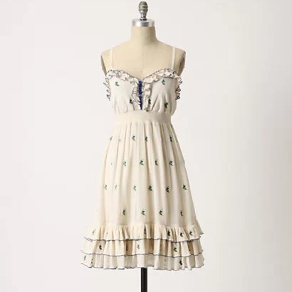 Floreat cotton grassland dress
