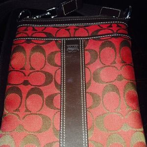 A coach cross-body bag. Great condition