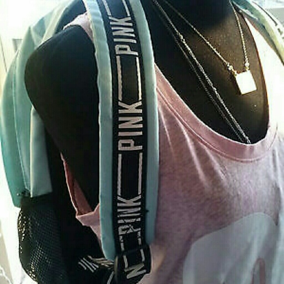 PINK Victoria's Secret Handbags - 💙💙New VS LOVE PINK Full Size Campus Backpack💙💙