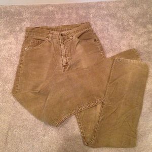 Vintage Levi's High waisted  Corduroy Pants