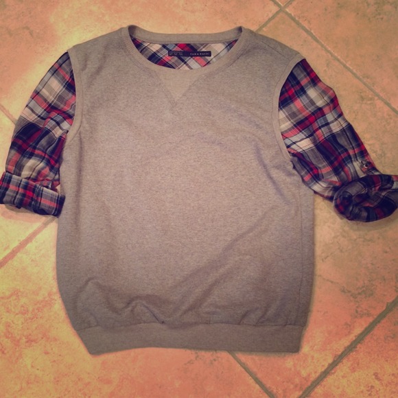 Zara Tops - Zara Sweatshirt Top XS