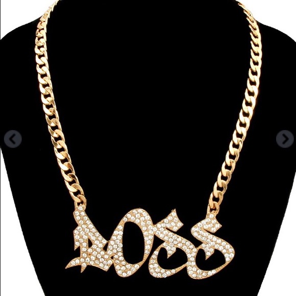 🎉NEW🎉 Graffiti BOSS Necklace