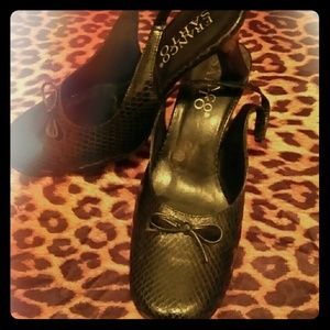 Franco Sarto  sling back  leather shoes