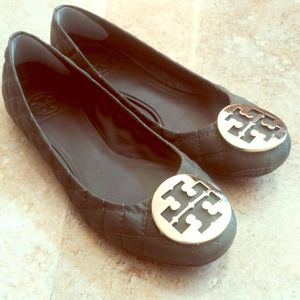Tory Burch flats - hunter green