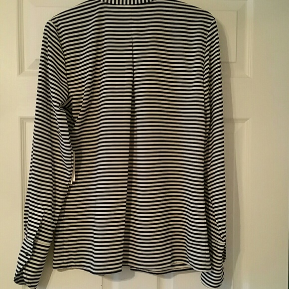 Calvin Klein Striped Blouse - Picture 3 of 3