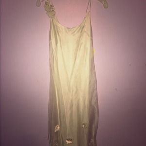 Vintage Wedding Dress with Flowers