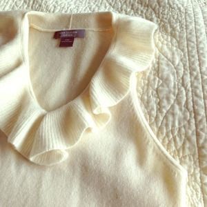 Cashmere sleeveless top