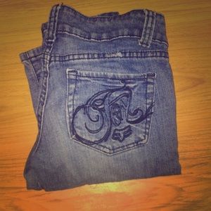 Fox rider jeans from Pac Sun