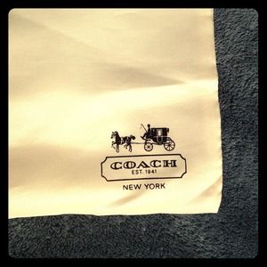 Coach dust bag. Ivory brand new. Authentic