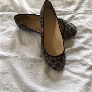 Coach ballet flats