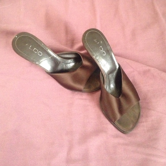 Brown heels