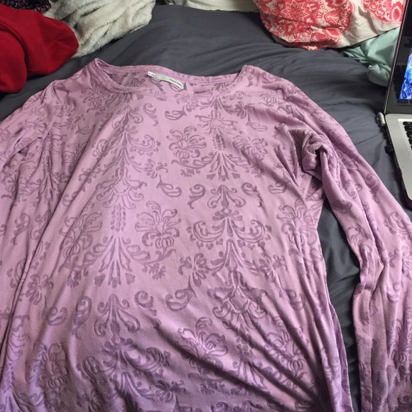 Long sleeve, purple Maurice's top
