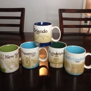 Starbucks CITY Mugs!