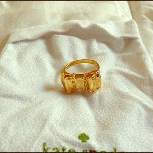 Kate Spade Bow ring size 7