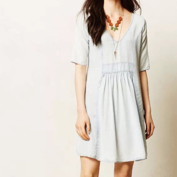 SOLD VIA EBAY Anthropologie swing dress - Sz S