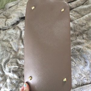 Bags - Taupe handbag with gold hardware Bags - Taupe handbag with gold hardware