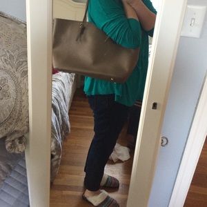 Bags - Taupe handbag with gold hardware Bags - Taupe handbag with gold hardware
