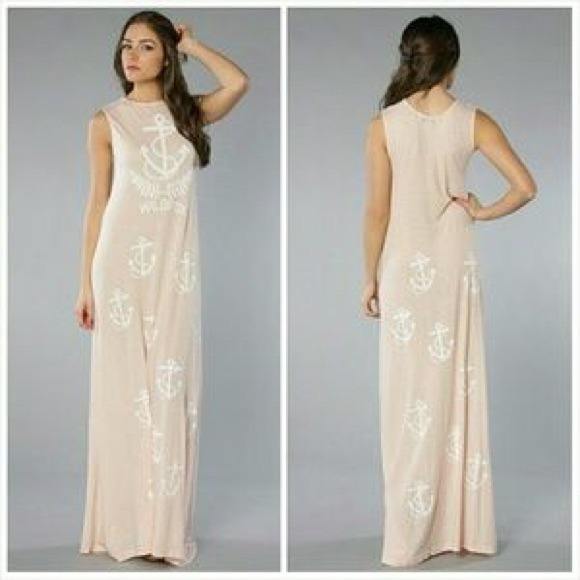 WILDFOX Olive Oil Antoinette Maxi Dress