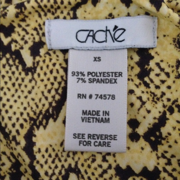 Cache snakeskin patterned top - Picture 3 of 4