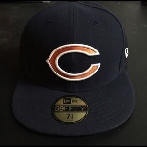 Brand new Chicago Bears New Era Fitted Cap 7 1/4